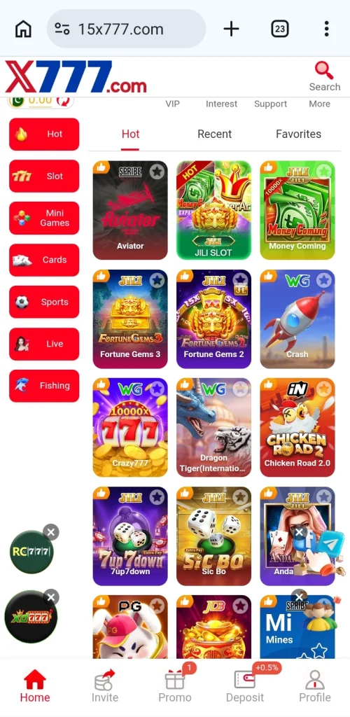 X777 Game